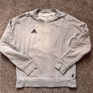 Adidas Tango Crew Sweatshirt (Size: L, Grey)